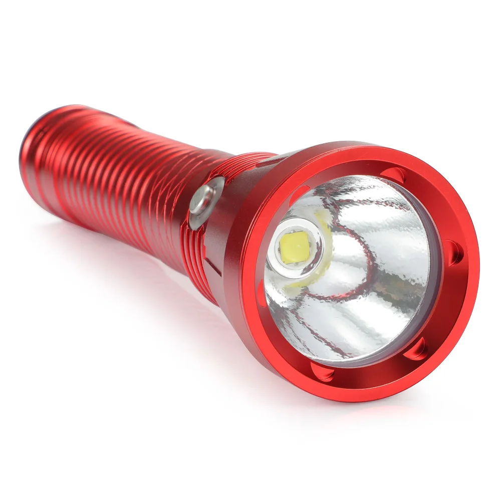 New XHP70.2 LED Professional Strong Light Diving Flashlight IP68 Waterproof Underwater 200M Caving Outdoor 26650 Camping Lamp