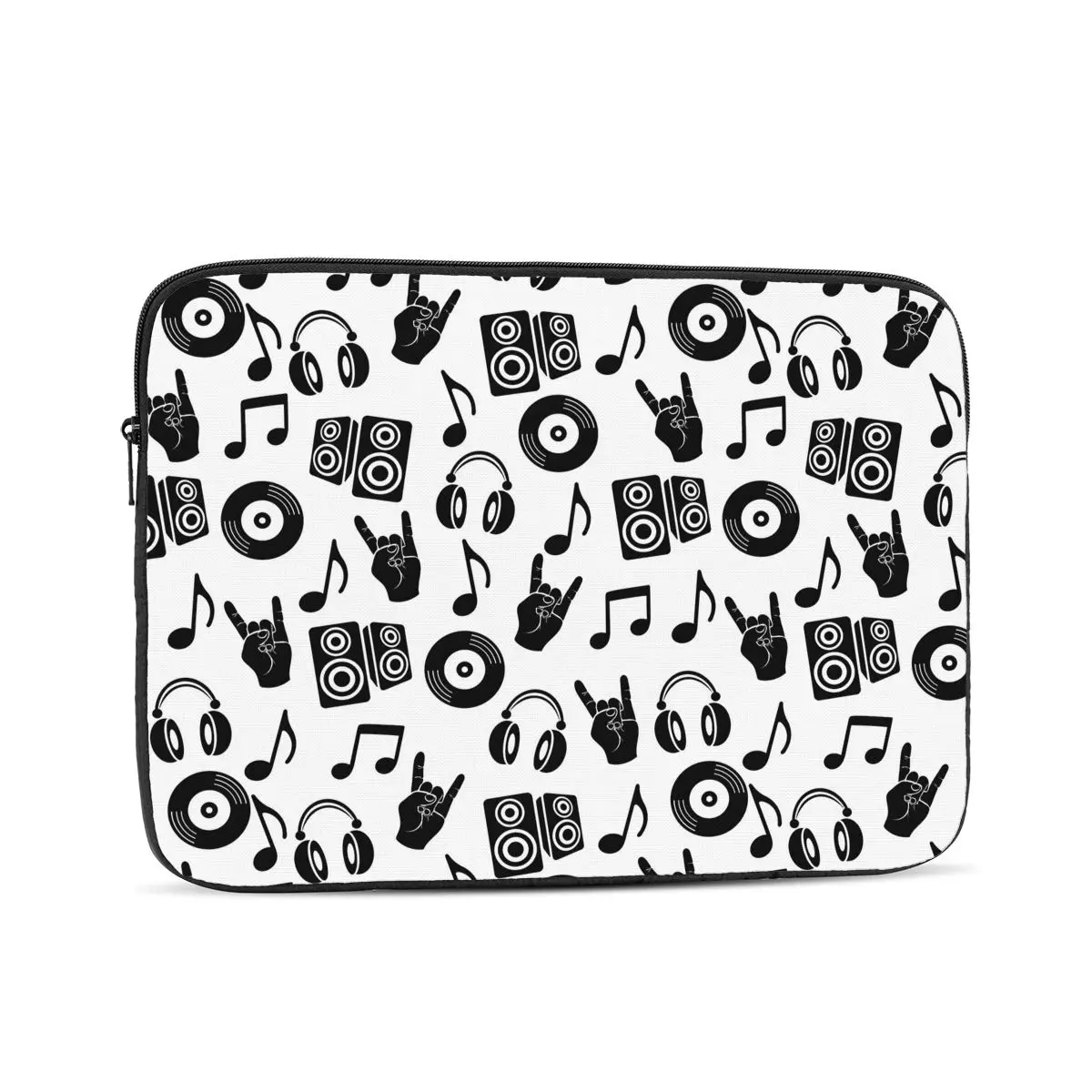 Doodles Musical Pattern Computer ipad Laptop Cover Case17 15 13 12 10 Inch Laptop Sleeve Bag Portable Cover Fundas Pouch