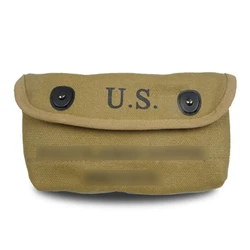 WWII WWII US CANVAS STORAGE BAG PACKET POUCH TOOL KIT OUTDOOR