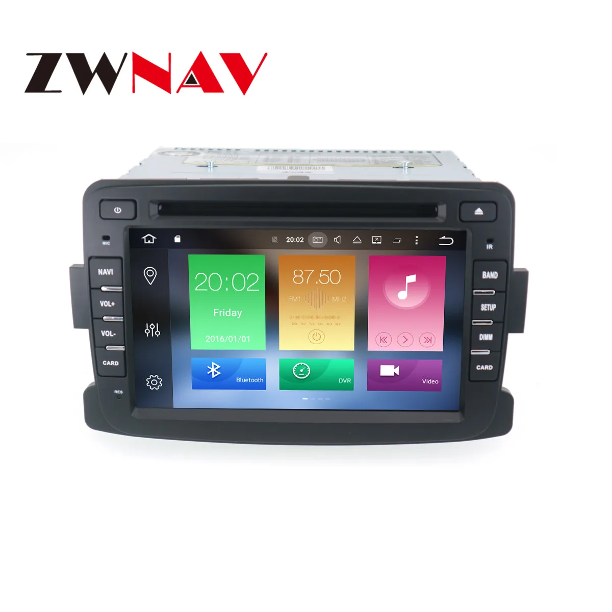 2 din android 9.0 reprodutor multimídia do carro para renault duster 2012 2013 rádio do carro estéreo navi unidade principal wifi mapa livre autostereo