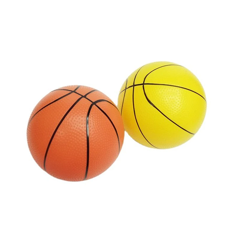 Bola de basquete inflável para crianças, brinquedo esportivo, vermelho, amarelo, verde, laranja, PVC, crianças, presentes do bebê, menina, menino, 15cm