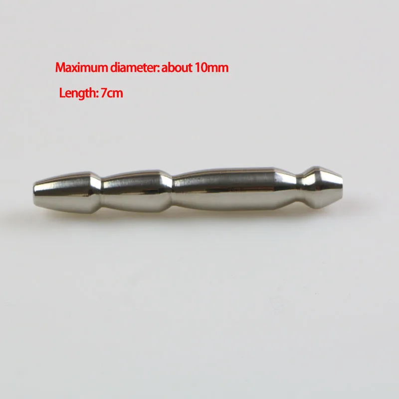 Stainless Steel Bead Urethral Sound Sex Toys for Men Penis Plug Chastity Urethra Dilator Plugs Sounding Rod