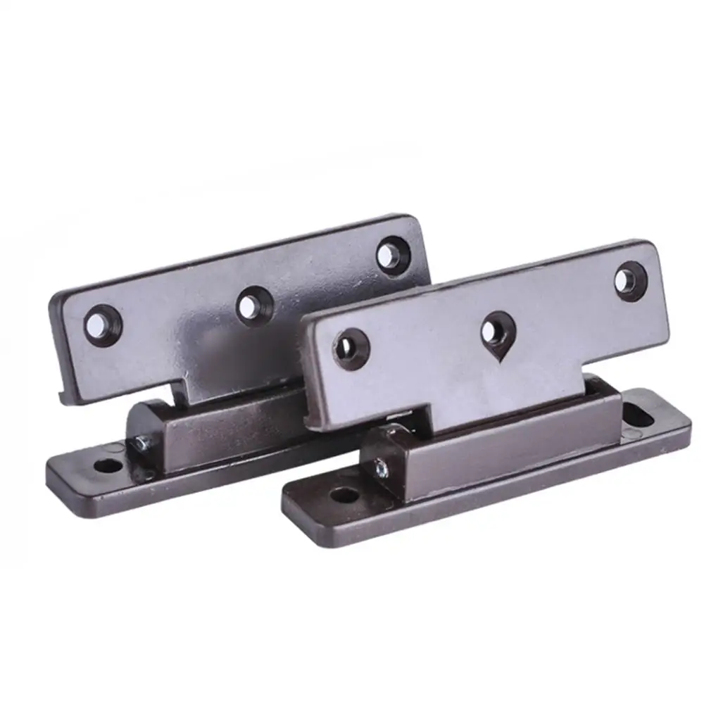 Plastic spring hinge plastic cabinet door small hinge plane door edge dust strip plastic hinge