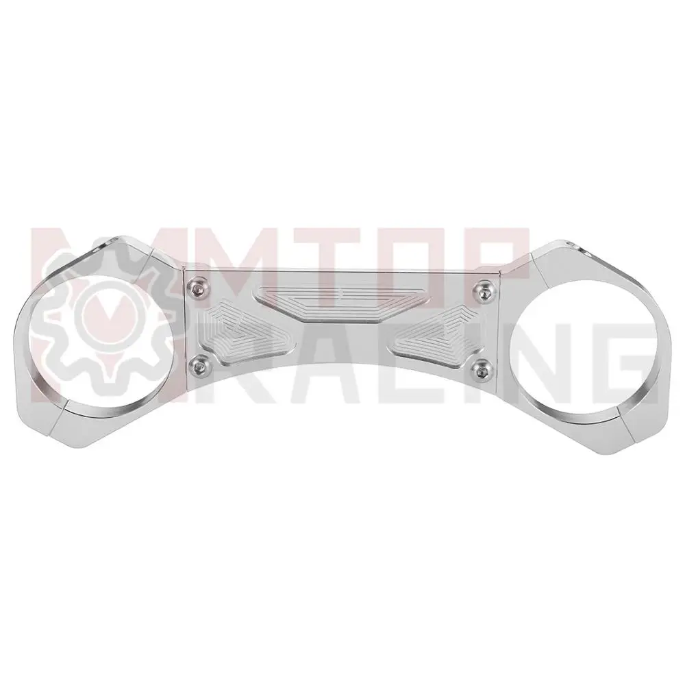 

Front Fork Stabilizer Brace Silver For Honda CBR1100XX 1996-2008 Fork Brace 1997 1998 1999 2000 2001 2002 2003 2004 2005 2006 07