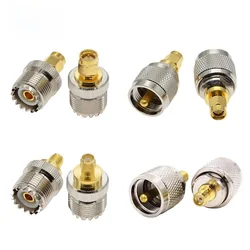 1Pcs/5Pcs UHF SO-239 PL-259 TO SMA SO239 PL259 male female RF Connector Adapter Test Converter