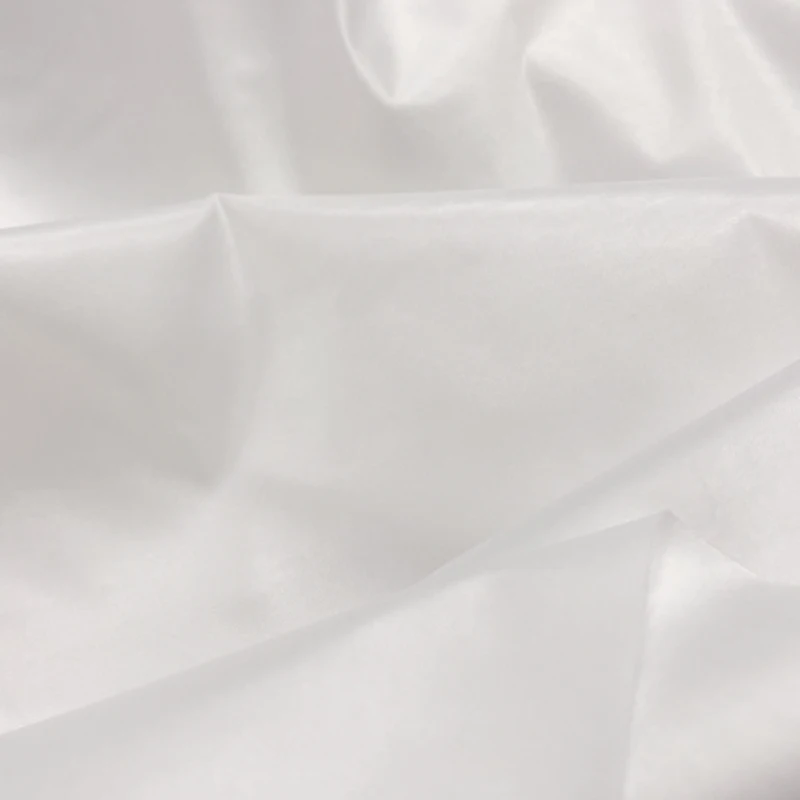 Size 1*1.5 Meter Width White Fabric Jacket For Men And Women Through Down-Proof Handle Lining