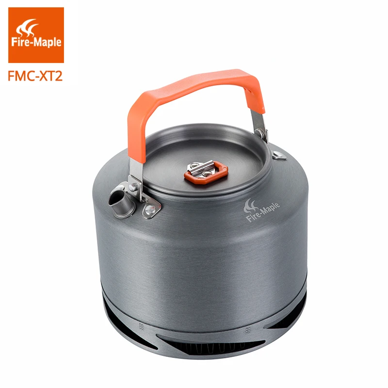 

Fire Maple Hiking Teapot Outdoor Camping Cookware Heat Exchange Pinic Kettle Tea Coffee Pot 1.3L With Filter FMC-XT2