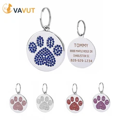 Personalized Dog Tags Pet ID Tag Engraved Name Tag for Dogs Cat Puppy Pets ID Name Collar Dog Nameplate Pet Accessories Bulldog