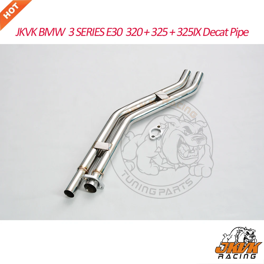 JKVK RACING Stainless Steel 304 Decat 3 SERIES E30 320 325 325IX  Downpipe