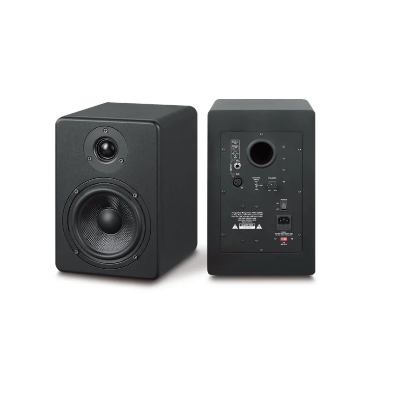 5 Inch Music Studio Reference Monitor Mono 2pcs Loudspeaker Audio Speakers