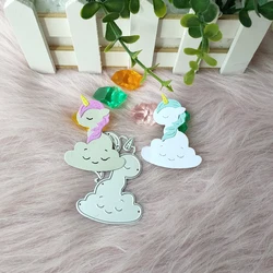 New unicorn metal cutting die DIY embossed paper photo album greeting card gift making cutting die