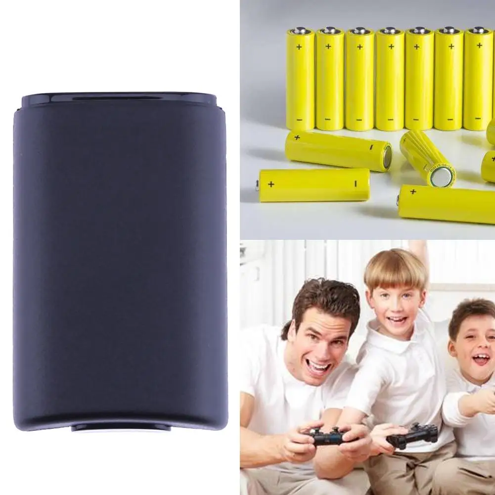 Game Battery Case for Xbox 360 Battery Case Wireless Controller Rechargeable Battery Cover with Sticker Gamepad Accessories