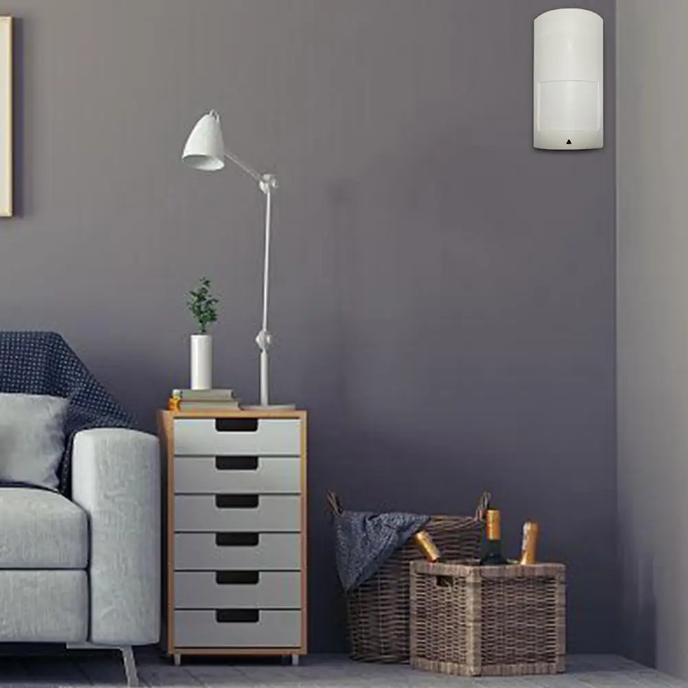 ホーム盗難防止アラーム,電子レンジ,デュアル赤外線検出,壁掛け型,調整可能,屋内用