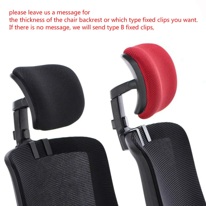 Adjustable Office Computer Chair Headrest Swivel Lifting Chair Neck Protection Pillow Office Chair Accessories Free Installation