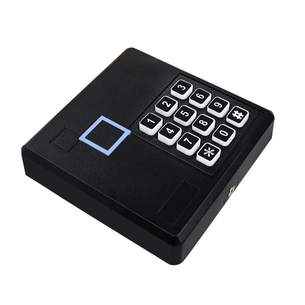 Door Proximity Card Password Reader Backlit Keypad 13.56mhz 125khz ID IC Card Access Control Slave Reader