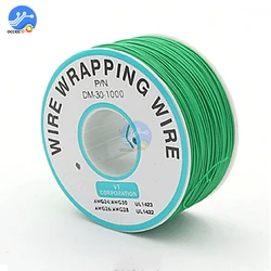 250M 30AWG circuit board PCB Wire Wrapping Wire Tin Plated Copper DM-30-1000 Jumper Insulation Electronic Conductor Wire