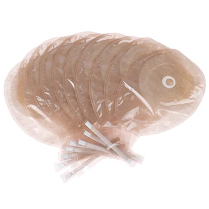 أكياس فغر القولون القابل للتصرف من قطعة واحدة ، طقم كيس ربطة عنق واحدة قابلة للتصريف ، 10 قطع أعلى 6 مبيعات لاستئصال الثدي للبكيني - رقم 4