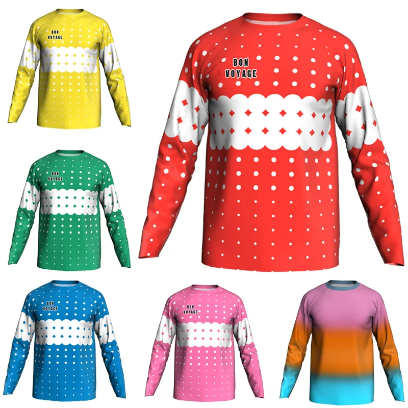 

Outdoor Pro Long Sleeve Mx Cycling Jersey, Bicycle Tshirt, MTB Motorcycle, DH Downhill, Road Ride Clothes, Mountain Race Fashion