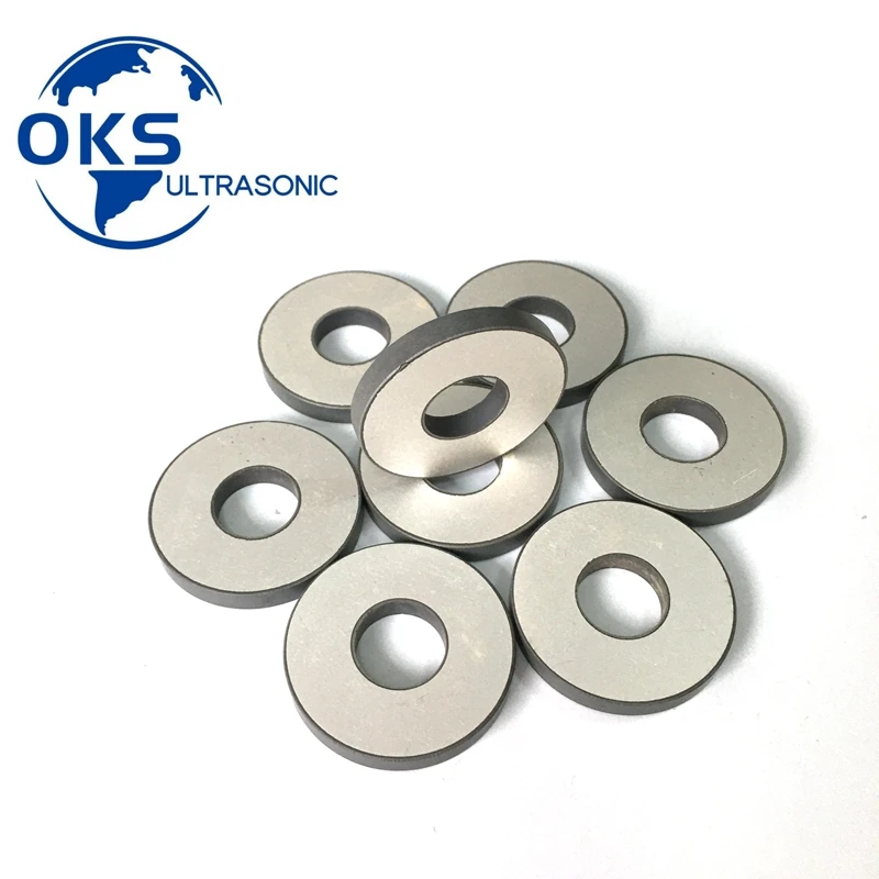 Piezoelectric Element Piezo Ceramic Ring PZT4 or PZT8 Material 38x12.7x6.3mm 44 KHz