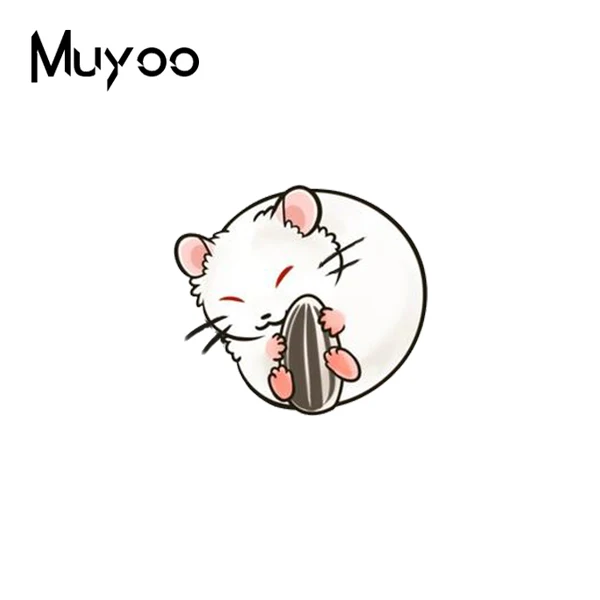 New Arrival Cute Guinea Pig Hamster Pet Mouse Animals Epoxy Acrylic Resin Lapel Pin Funny Mice Handmade Acrylic Badge Pins