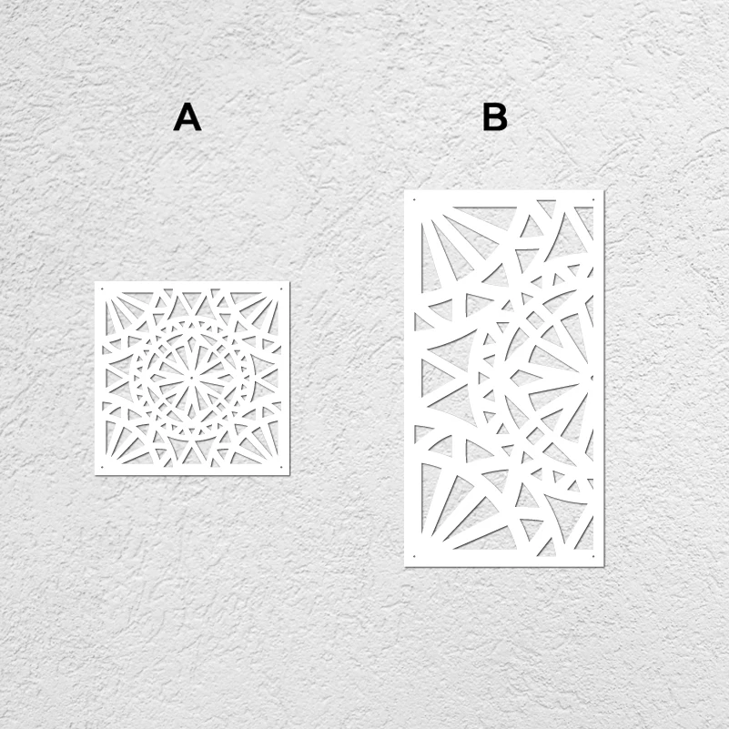 40cm - 80cm Stencil For Decor Wall Large Template Paint Geometric Islamic Ethnic Muslim Ornaments Arabesque Arabic S174