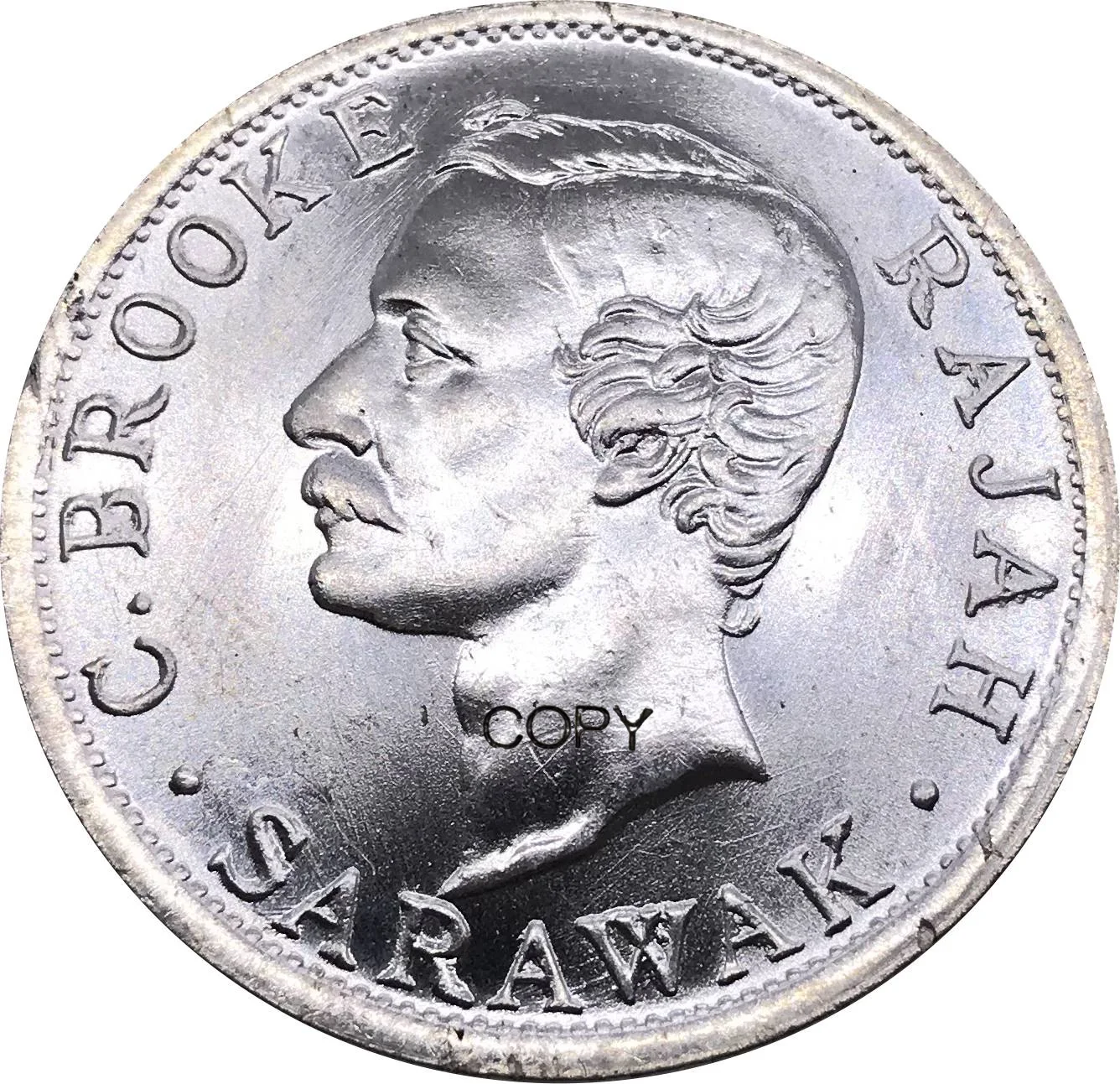 عملات معدنية قابلة للتحصيل من ماليزيا ، محافظ ماليزيا ، فضي ، 50 سنت ، كوبرونيكل ، فضة مطلية ، هدية تذكارية