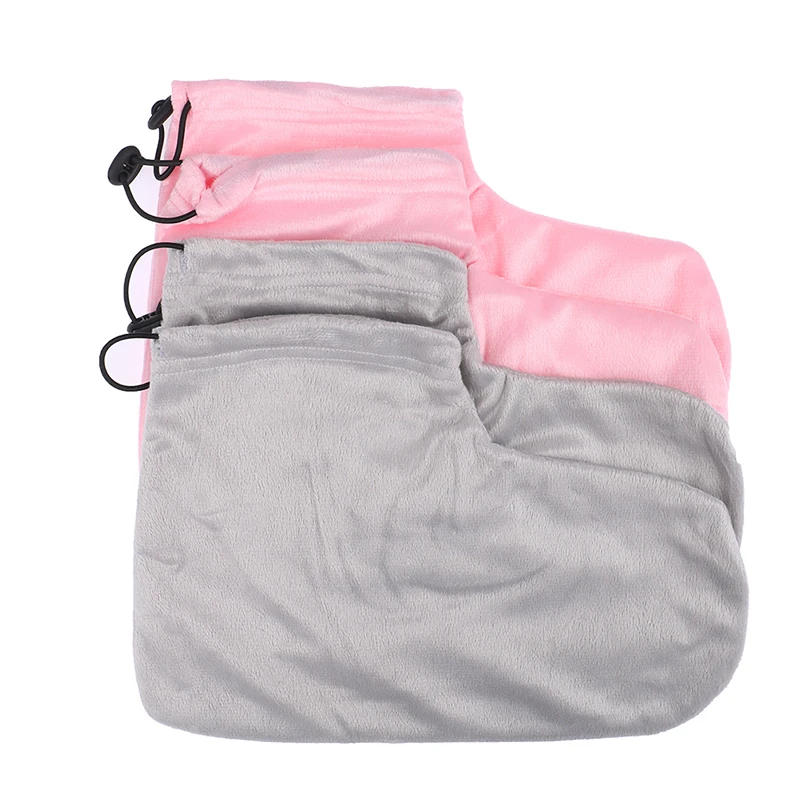 1 par luvas de proteção do pé mais quente parafina cera de calor spa pedicure manicure