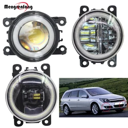 2 X Car Accessories Fog light LED Halo Ring Angel Eye DRL Daytime Running Lamp H11 12V For Opel Astra G H 1998-2010