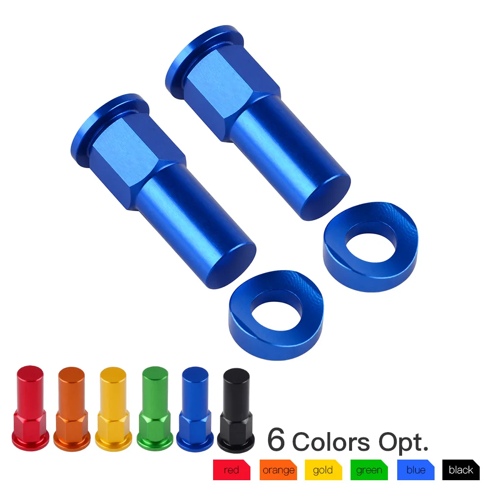 

New Motocross Dirt Bike Rim Lock Nut Spacer Kit For CR YZ KX RM CRF YZF KXF RMZ 85 125 250 450