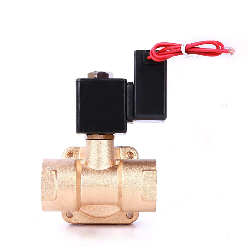 

1" Normally Closed Brass High Pressure 16 Bar Non Hot Solenoid Valve 110V 24V 12V 24v