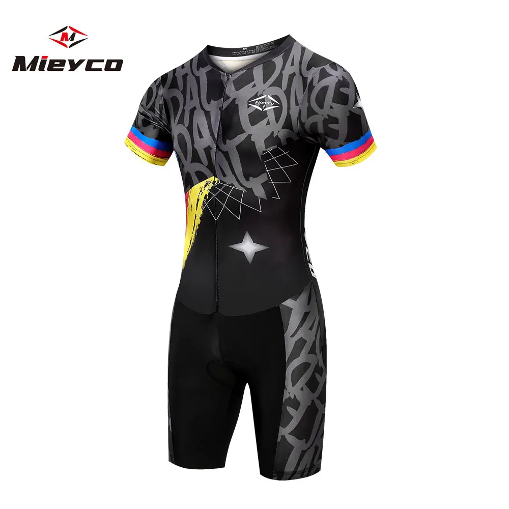 Summer Racing Cycling Clothing Men Triathlon cycling Jersey Short Sleeve Bike Jersey Shirt suit Running Swimming Ropa Ciclism