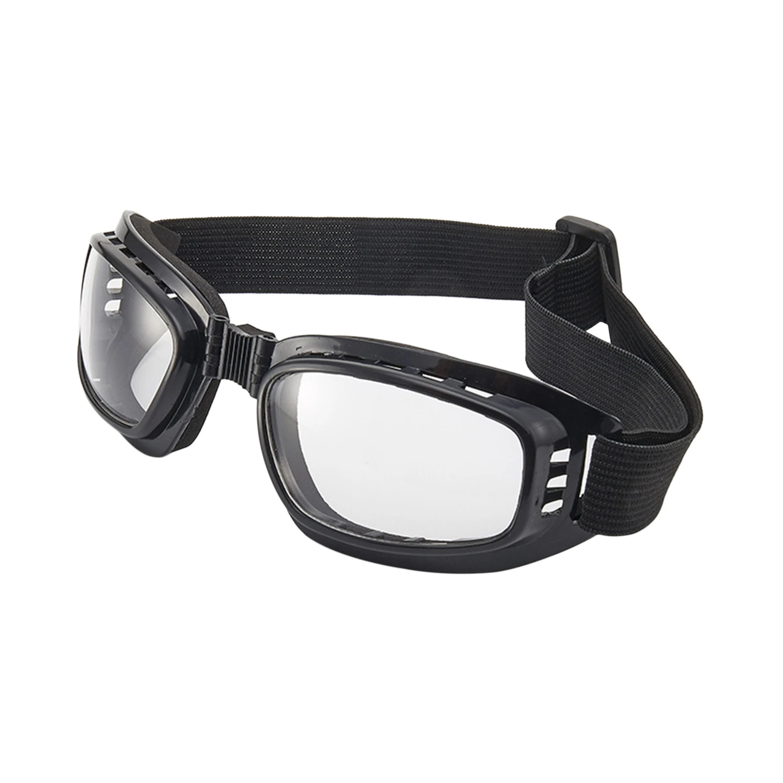 Portable Motorcycle Cycling Clear Vision Goggles Anti-Glare Wide Screen View Lenses Ski Glasses Outdoor Decoration