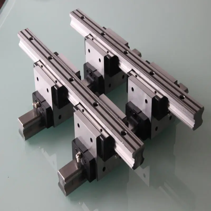 Imagem -04 - Trilho da Corrediça do Movimento para a Máquina Automática do Cnc Guia Linear Transversal do Ângulo da Precisão Eixo Xzy ag 20 Ag25 Comprimento 240 mm 2000 mm