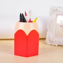 Hot sale!! Creative Pen Vase Pencil Pot Makeup Brush Holder Stationery Desk Tidy Container Gift Cup Makeup Brush Box 2020 NEW