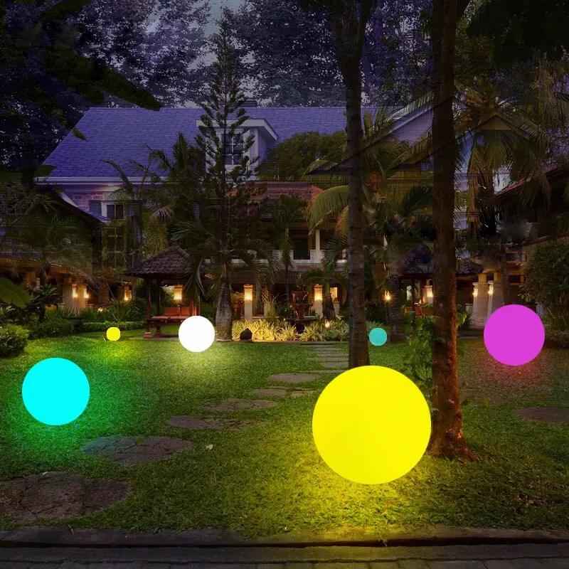 Luci per decorazioni natalizie luci da giardino per esterni luci per esterni festone Led Ball Light decorazioni per capodanno 2021 Decor