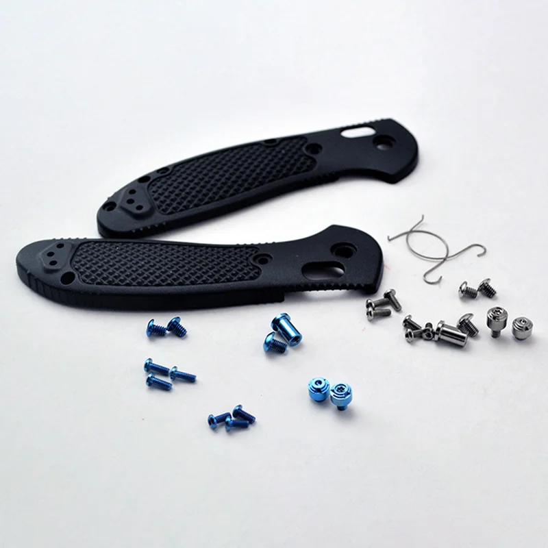 

1 полный набор, титановый сплав, Ручка ножа на заказ, винты для Benchmade griveclian 551 552 553 EDC, карманные ножи, «сделай сам», детали для ногтей