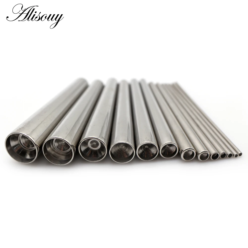 Alisouy 1PC Surgical Steel Concave Taper Insertion Pins Taper Gauge Expander Piercing Tool Professional Body Piercing Jewelry