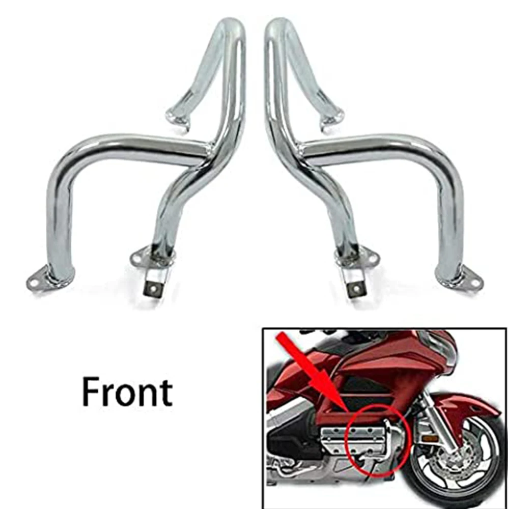 For Honda Goldwing 1800 GL1800 GL1800A 2001-2017 Motorcycle Highway Crash Bar Engine Guard Bumper Stunt Cage Falling Protection