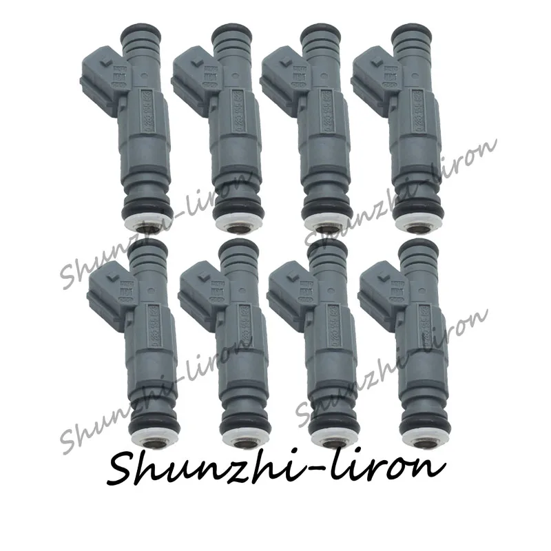 

8pcs 0280155823 13641707843 Fuel Injector For BMW&LAND ROVER 540I / 740I / 740IL / X5 / Z8 / RANGE ROVER 4.4L 4.6L