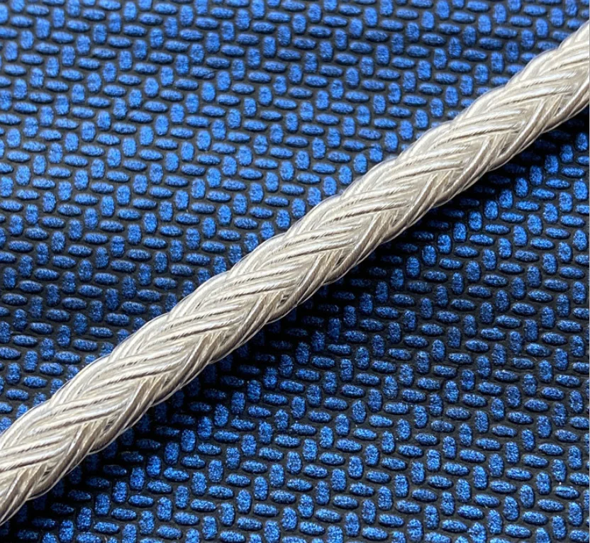 16 share однокристальный медный посеребренный провод, 400 сердечник OD: 4,5 мм 3 метра/10 метров