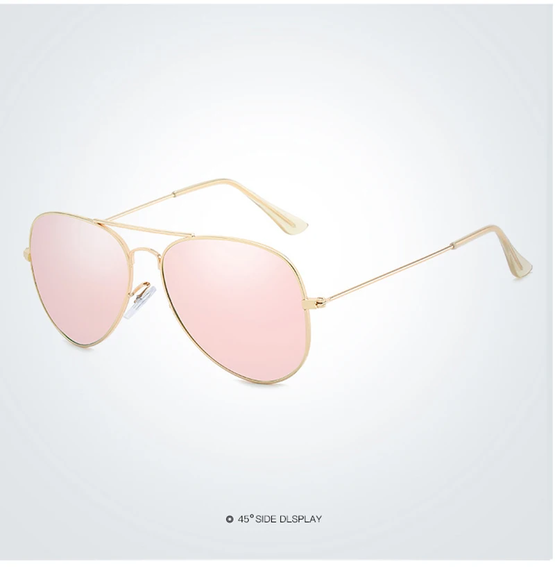Klassische Pilot Männer Sonnenbrille Polarisierte Vintage Metall Ray Sonnenbrille Frauen Spiegel Farben Fahren Männlich Shades UV400 – Detail 22