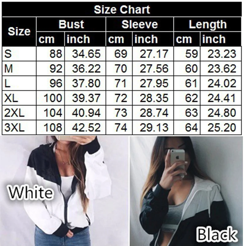 Plus size outono jaqueta feminina manga longa camisas retalhos finos skinsuits com capuz bolsos com zíper casaco esporte caminhadas equitação jaqueta