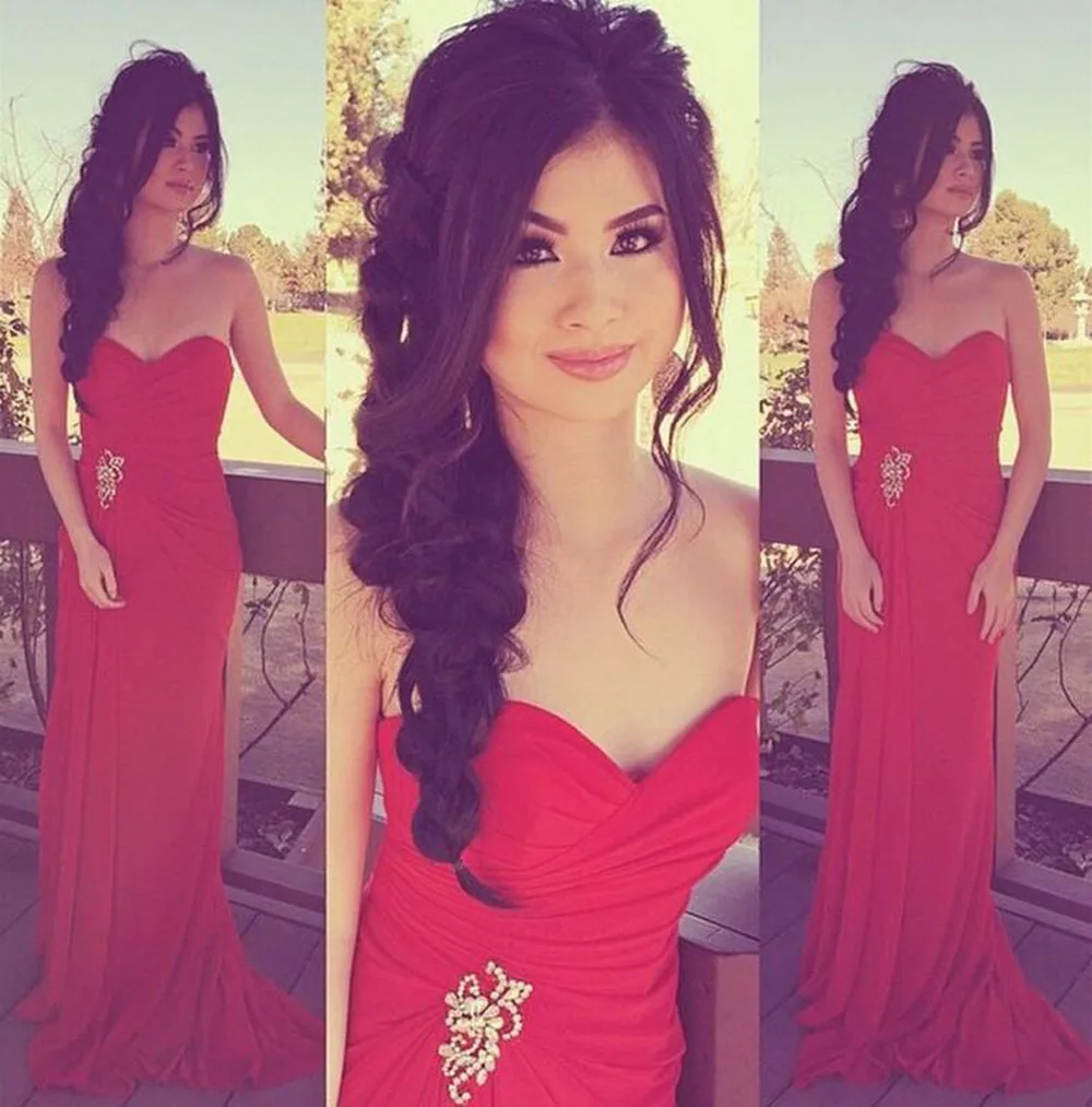 

Платье для выпускного вечера платья Тюль бальное платье принцессы на молнии развертки Поезд шифоновое платье со складками, сексуальные длинные вечерние платья халат de Вечер de mariage