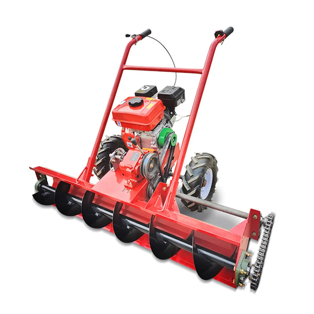 Small Electric Snowplow Snow Shoveling and Outdoor Snow Removal for Self-propelled Residential Housing Estates