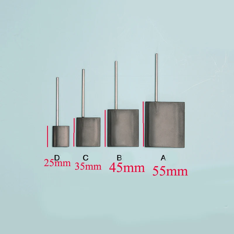 RC 시뮬레이션 보트 액세서리용 ABS 스티어링 러더 높이 25mm, 35mm, 45mm, 55mm, 우수한 강도, 완전 침수, 2 개