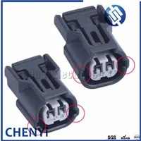Conector de sensor de presión de entrada de 2 pines hembra impermeable serie HX040 enchufe 6188-0590 6189-0891 6189-0890 para Honda