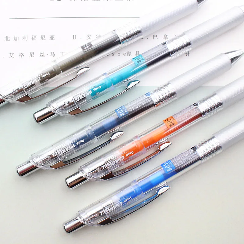 Pentel Energel Transparent Gel Pen BLN75 0.5mm