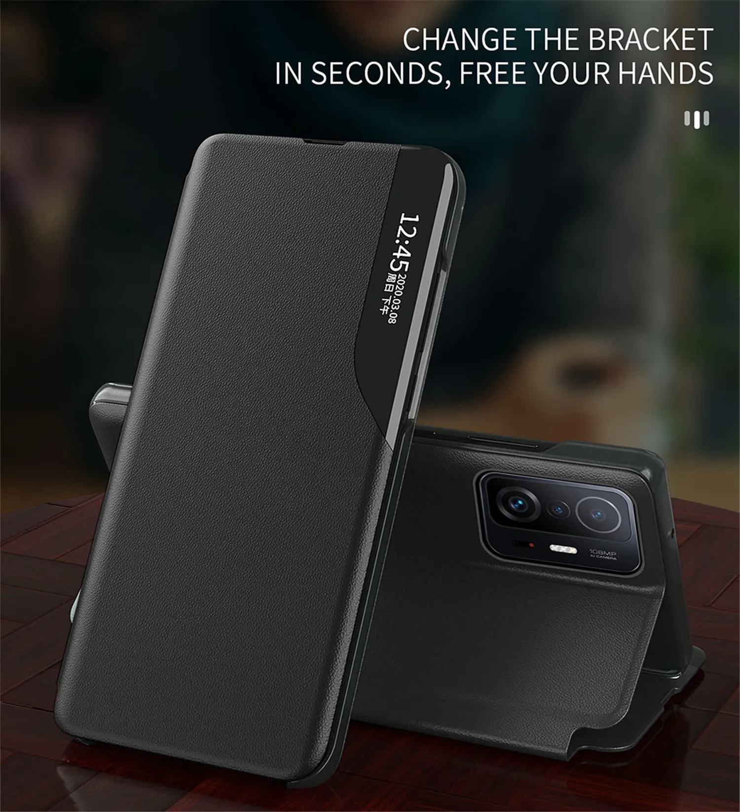 Flip Leather Phone Case For iPhone 18 Pro 17 Air 16E 15 14 Plus 13 12 11 Pro X XR Xs Max 6 6S 7 8 Holder Wallet Stand Book Cover