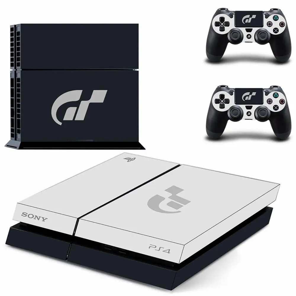 Gran Turismo GT Sport PS4 Stickers Play station 4 Skin PS 4 Sticker Decal Cover For PlayStation 4 PS4 Console & Controller Skins