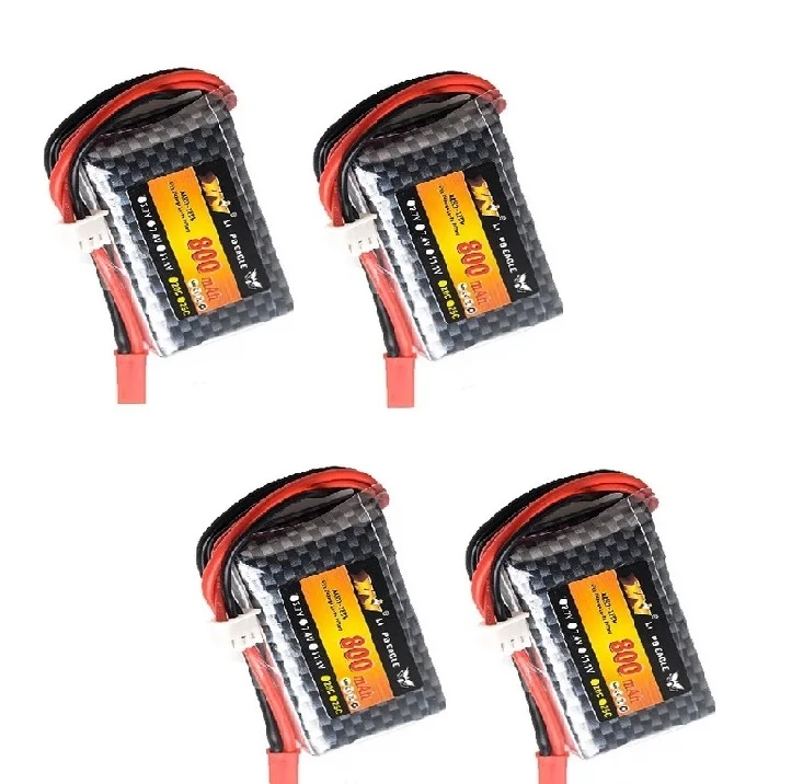 2S 7.4v 800MAH lithium battery is suitable for zf-6a mc-e7 transmitter remote control toy car toy airplane battery